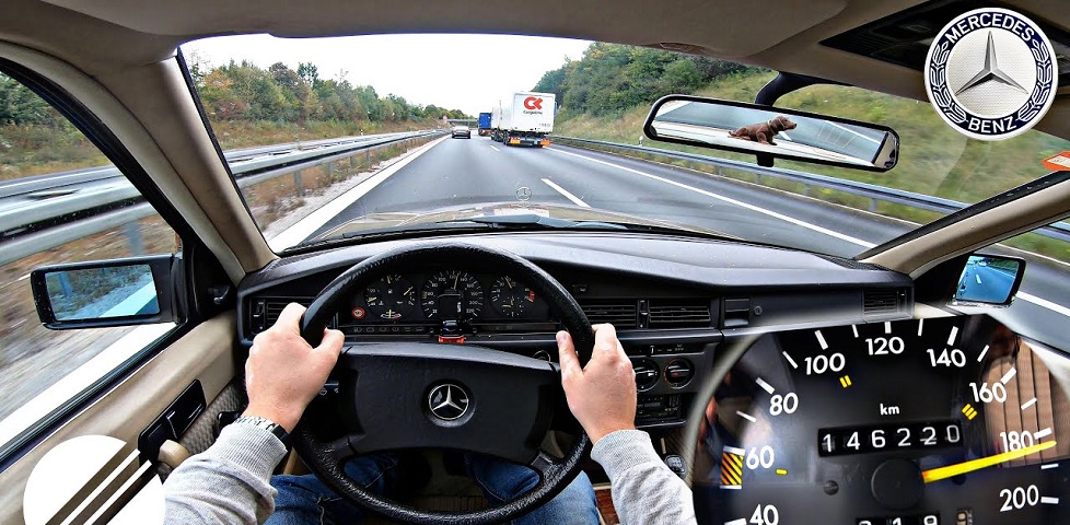 Mercedes-Benz 190 W201 2.3E ročník 1989 dá 200 km/h po 30. rokoch!