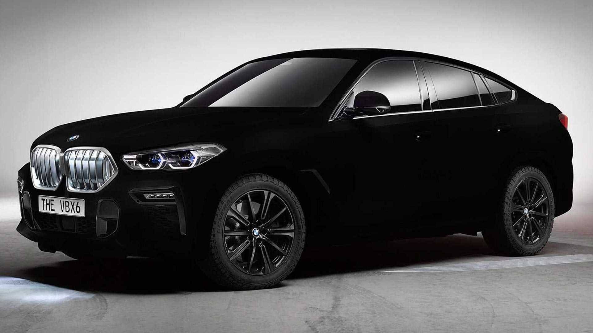 BMW X6 Vantablack 2020 - Najtmavšia čierna na svete