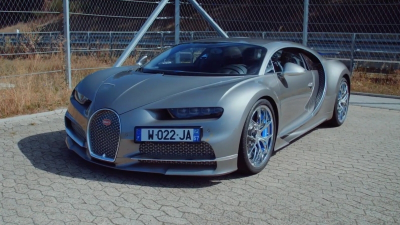 Bugatti Chiron - akcelerácia - najvyššia rýchlosť 420 km/h - sleduj video