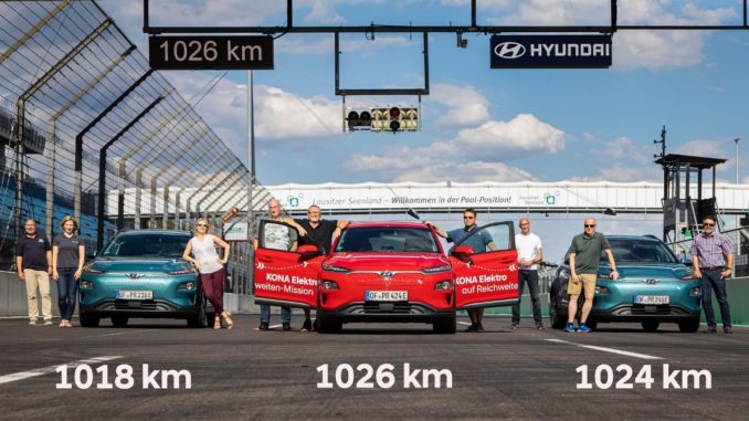 Rekord dojazdu elektromobilov: 1 026 km na 1 dobitie!