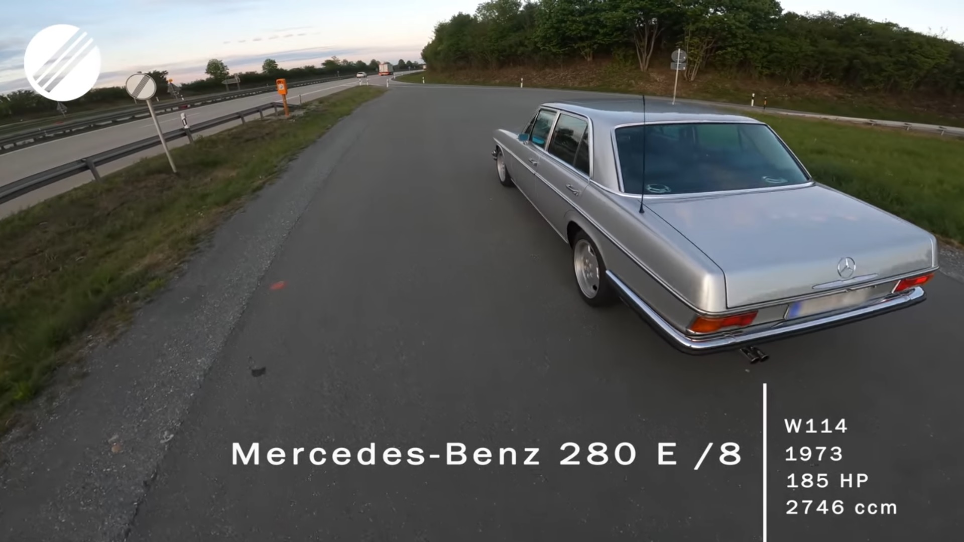 Mercedes-Benz 1973 280 E /8 W114 - Akcelerácia 0-220 km/h po 47-rokoch!