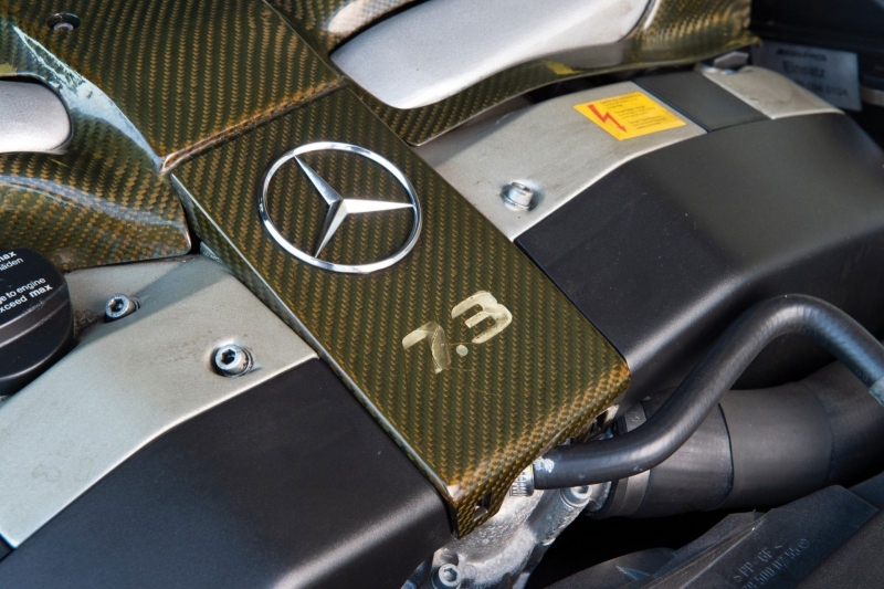 Mercedes SL73 AMG s motorom V12