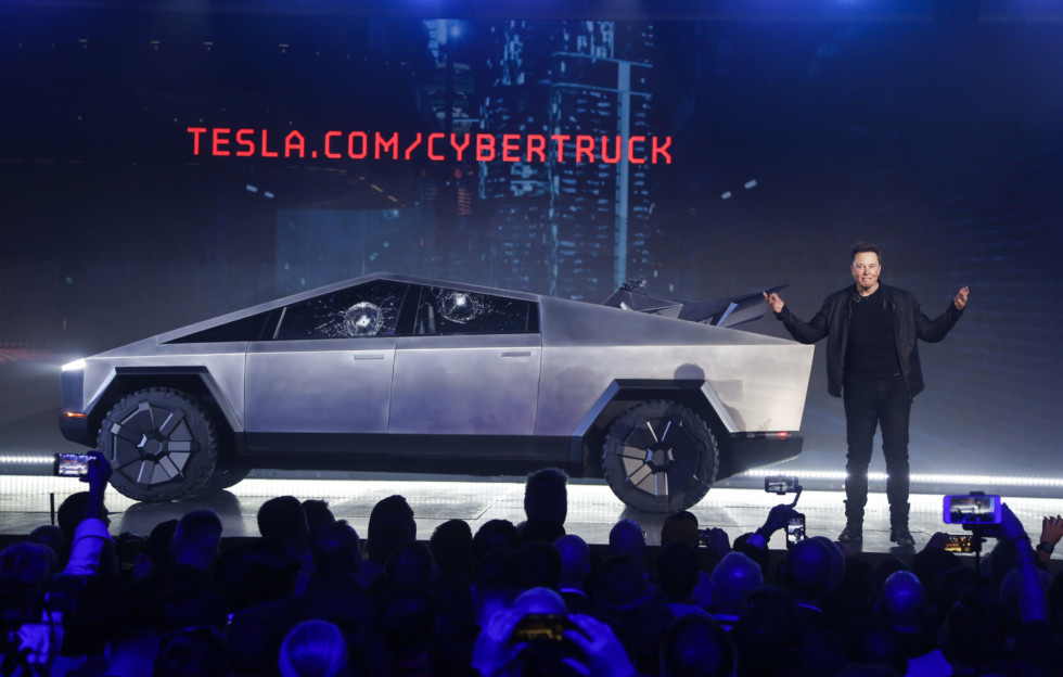 Tesla Cybertruck Elona Muska