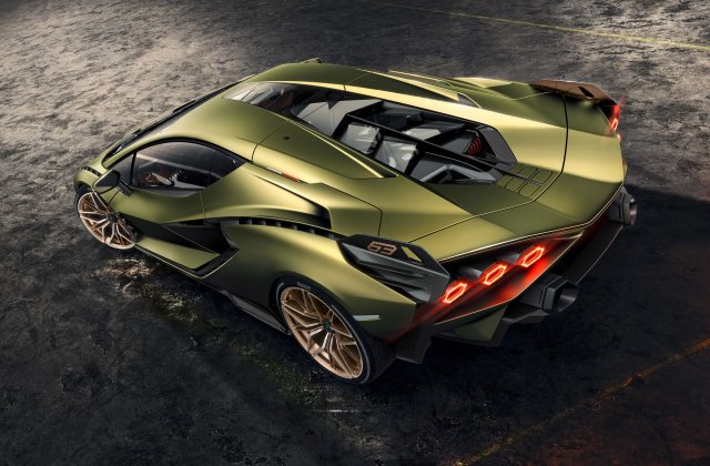 Najdrahšie autá roku 2021 (Lamborghini Sian)