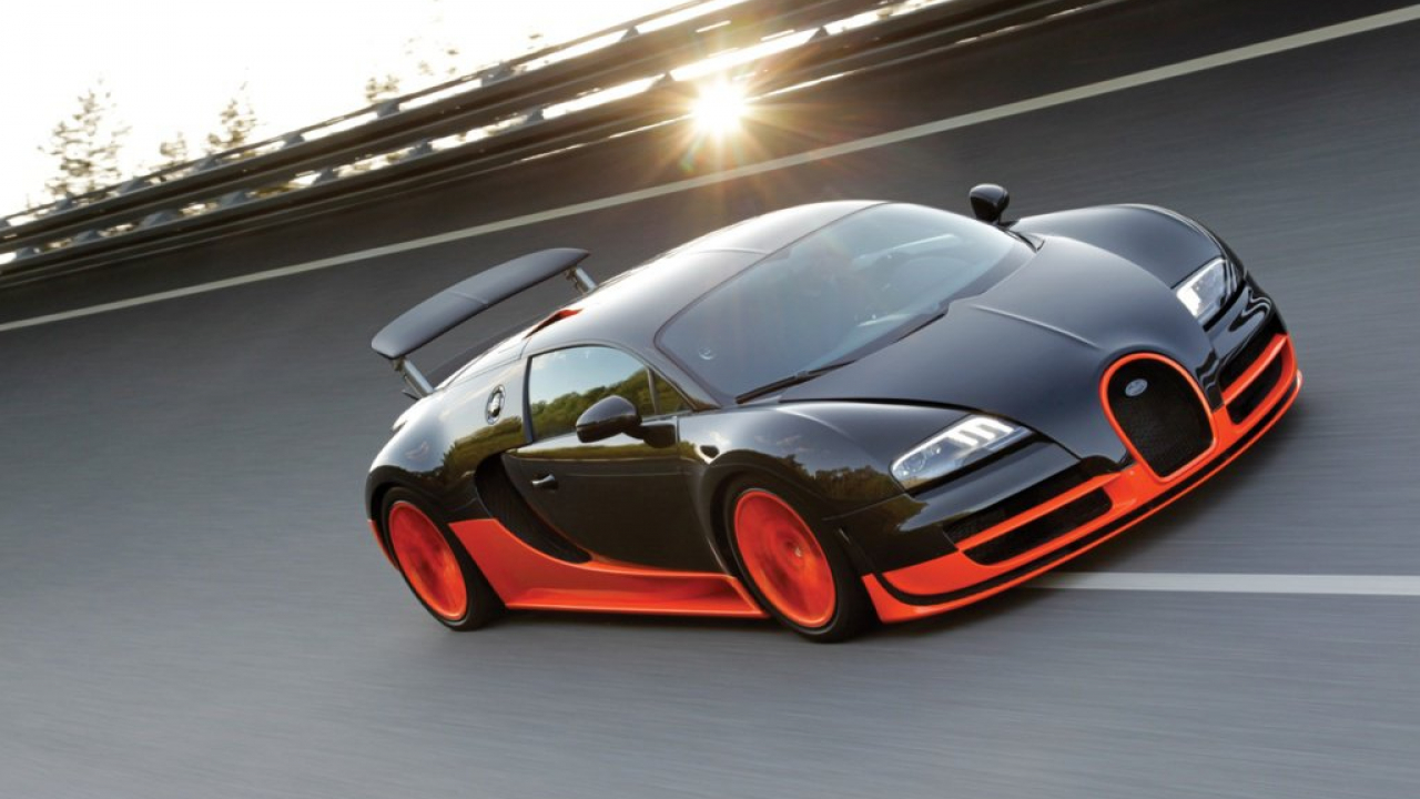 Najlepšie autá na svete - Bugatti Veyron 16.4 Super Sport.