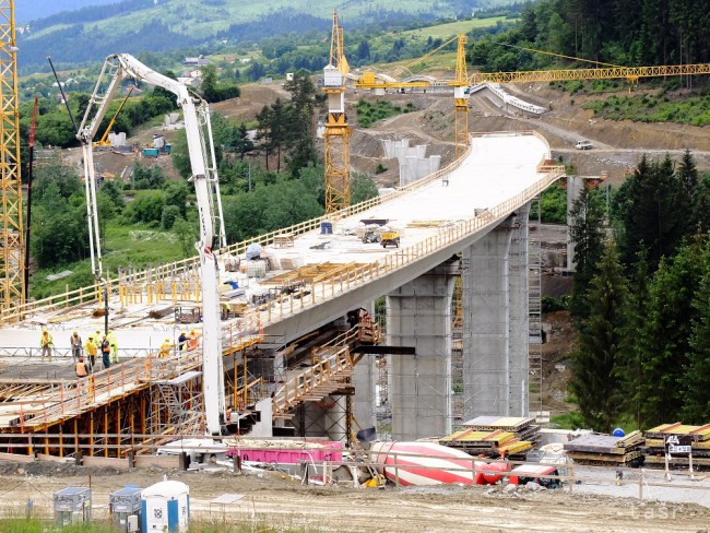Most Valy - Najvyšší most v Strednej Európe je na Slovensku (výstavba)