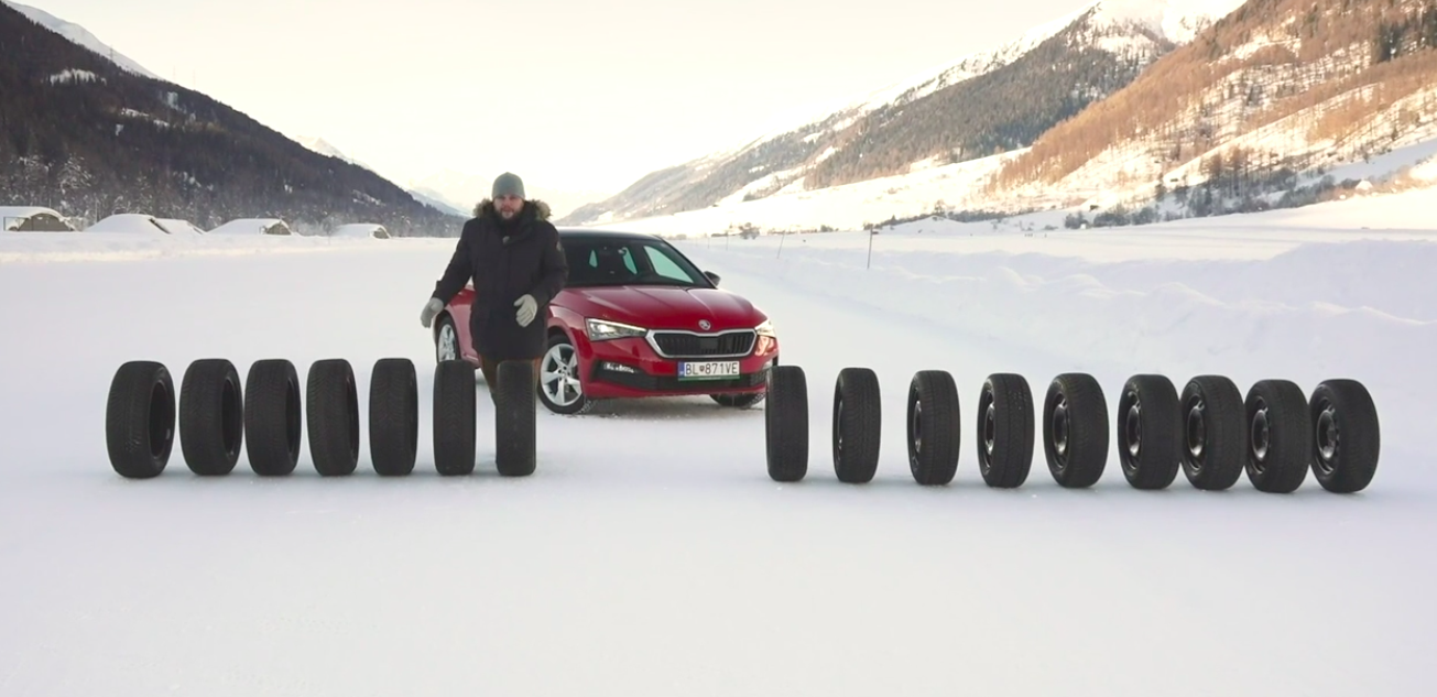 Video špeciál: Test pneumatík- Zimné pneumatiky takmer dostali na frak od celoročných 