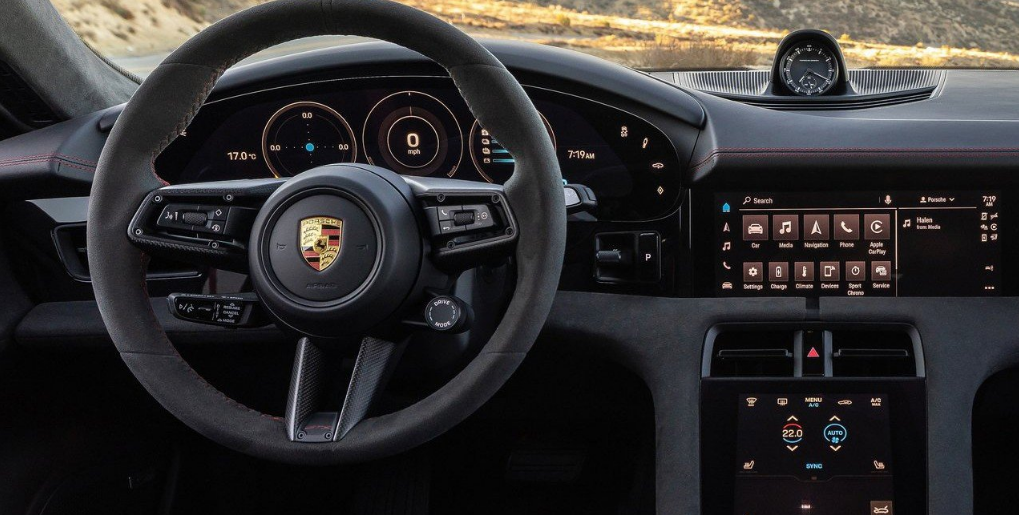 Nové Porsche Taycan GTS SPORT Turismo -  interiér