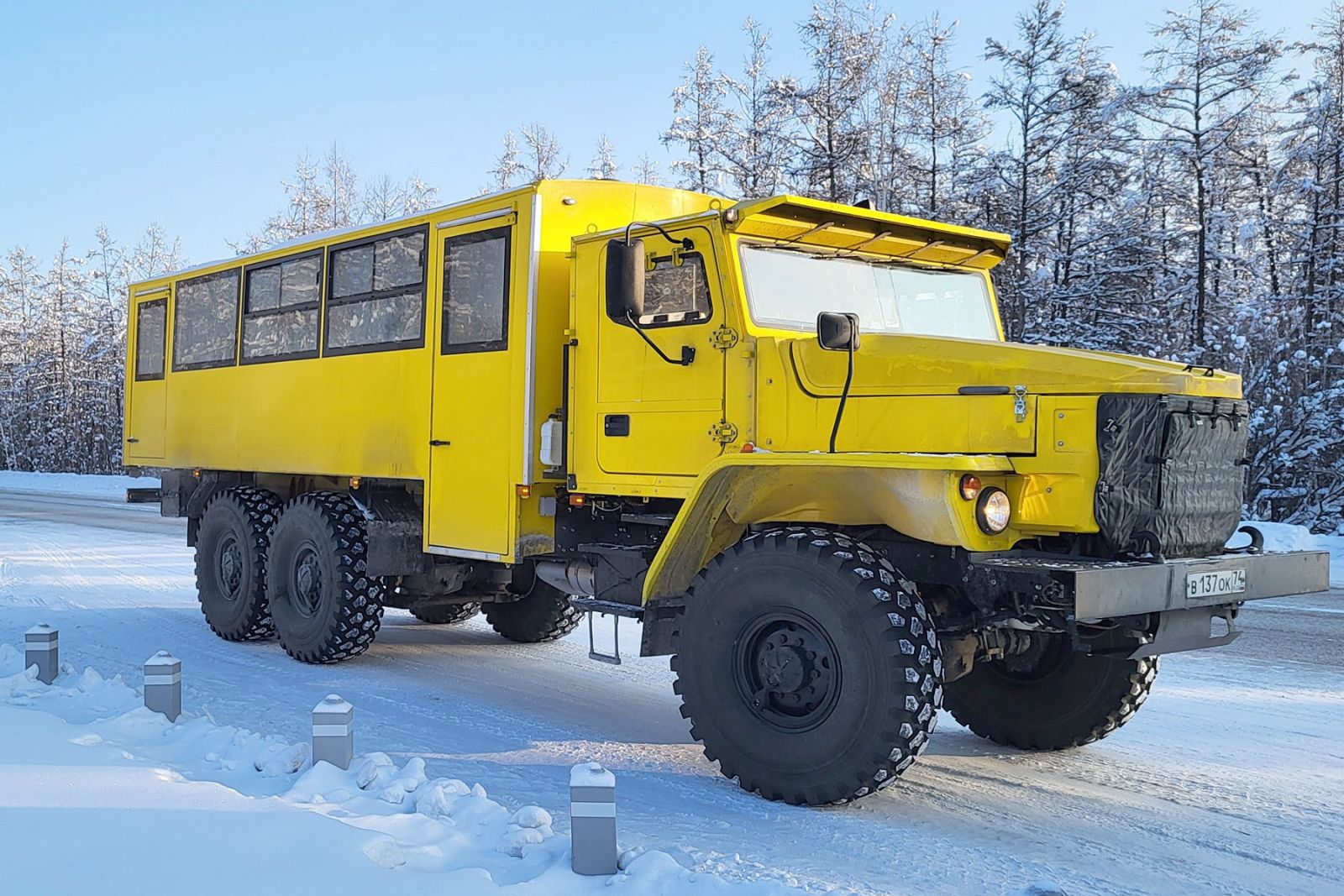 Ural Motovoz-M civilné vozidlo 2022 