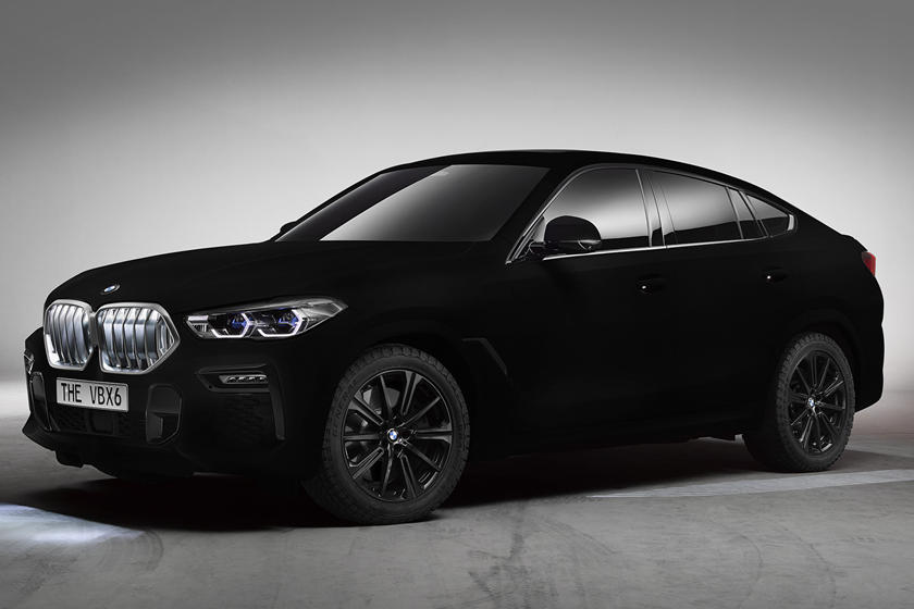 BMW X6 Vantablack najtmavšia čierna farba auta na svete